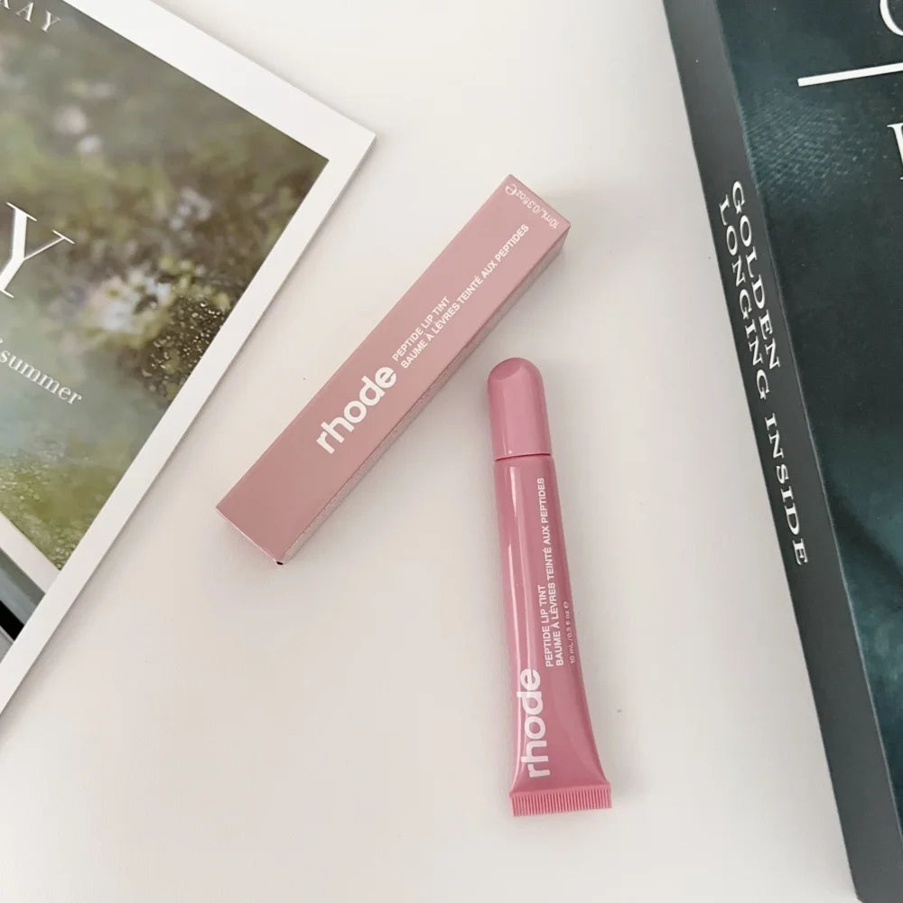 Rhode Makeup Lipstick Phone Case Moisturizer Lip Gloss Lines Lasting Nourishing Ins Salty Tan Raspberry Toast Espresso with Box