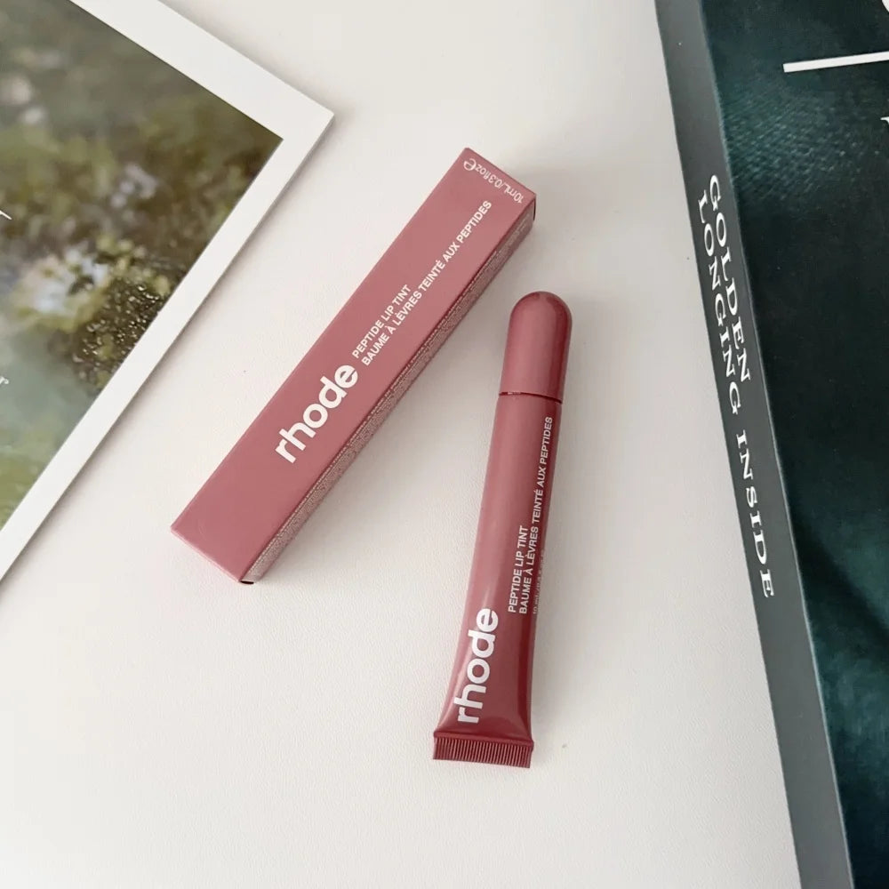 Rhode Makeup Lipstick Phone Case Moisturizer Lip Gloss Lines Lasting Nourishing Ins Salty Tan Raspberry Toast Espresso with Box