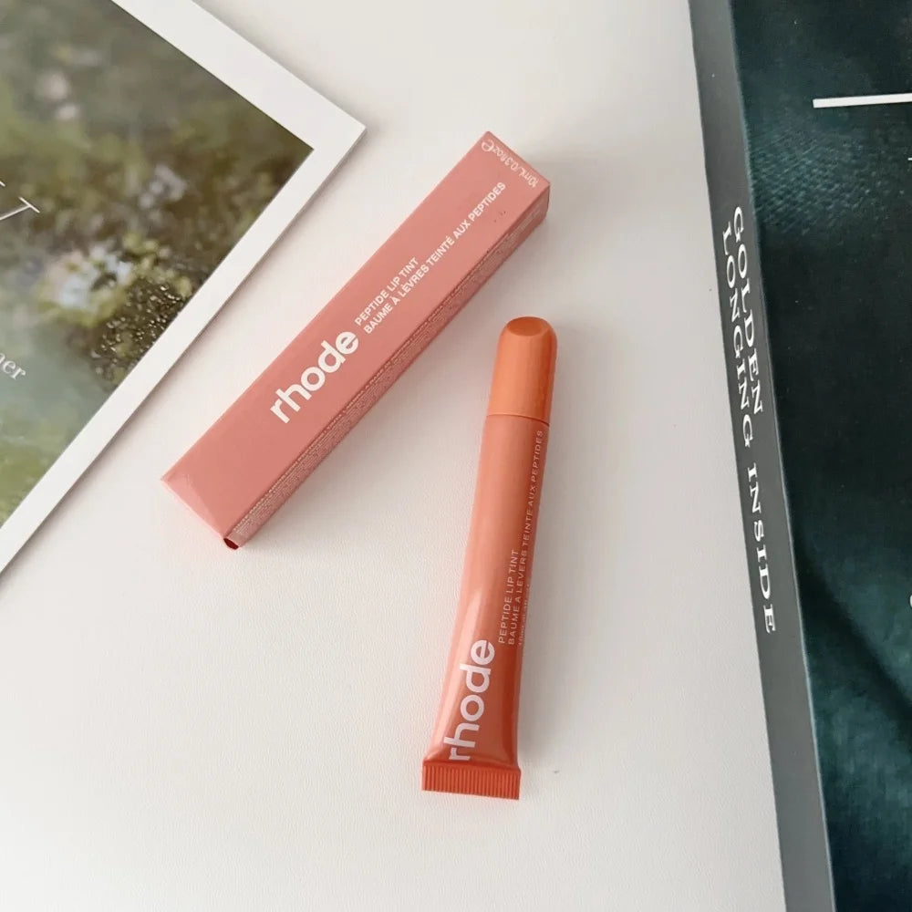 Rhode Makeup Lipstick Phone Case Moisturizer Lip Gloss Lines Lasting Nourishing Ins Salty Tan Raspberry Toast Espresso with Box