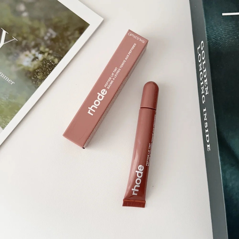 Rhode Makeup Lipstick Phone Case Moisturizer Lip Gloss Lines Lasting Nourishing Ins Salty Tan Raspberry Toast Espresso with Box